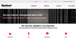 Desktop Screenshot of fastnet.ch