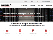 Tablet Screenshot of fastnet.ch